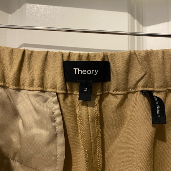 Theory Sleek Flannel Treeca Pant - Picture 4 of 4